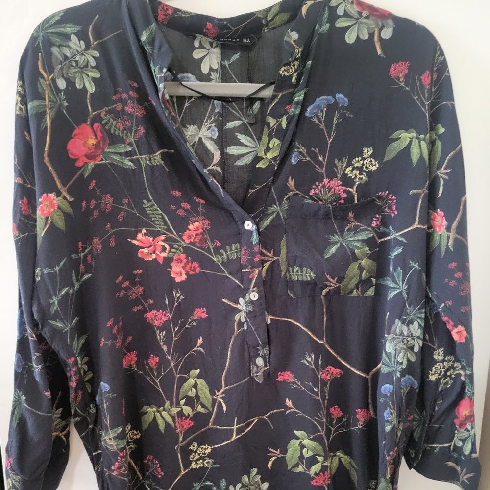Zara Botanical Shirt